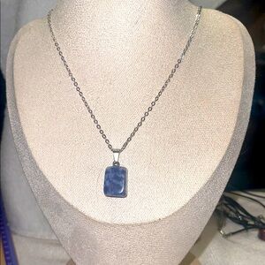 Elegant Lapis Lazuli stone Pendant Necklace